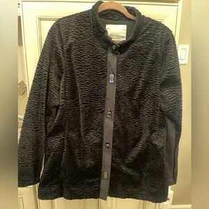 CAbi Black Textured Jacket